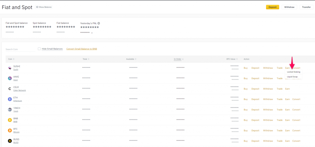 What is the difference between flexible savings and locked staking in Binance