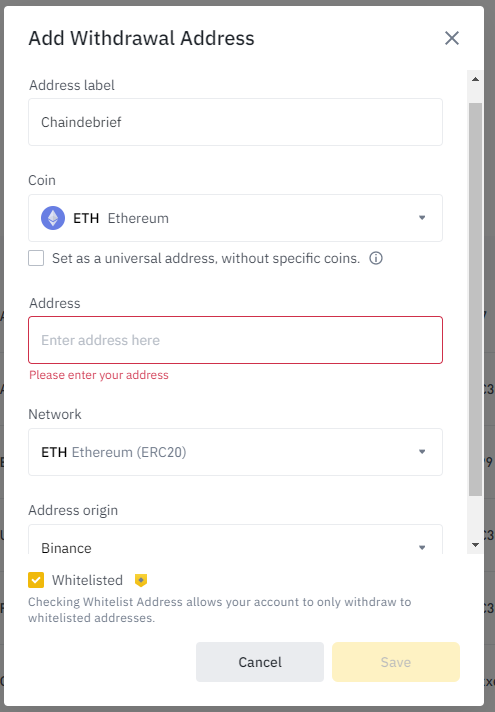 Binance MetaMask