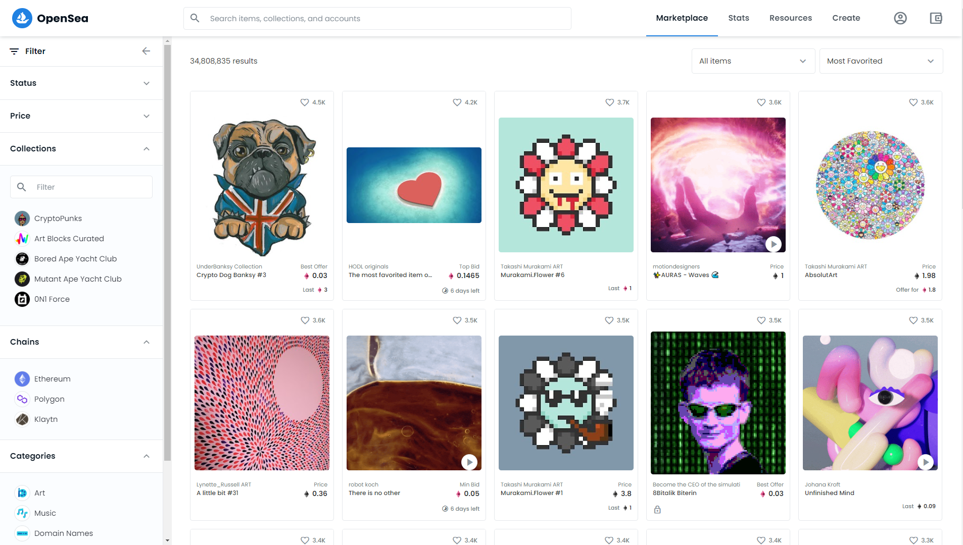 Looking To Invest In NFTs? Here Are The Top Marketplaces To Buy And Sell NFTs