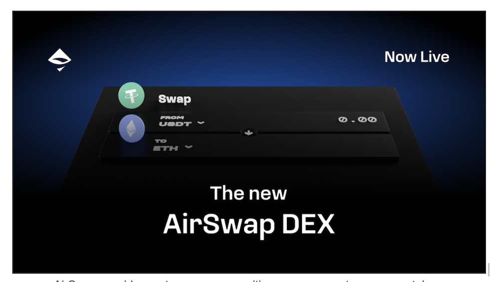AirSwap: The Next Generation DEX Supporting Metaverse Communities