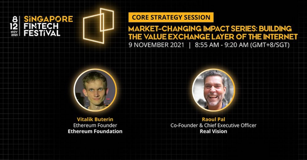 Singapore Fintech Festival Vitalik