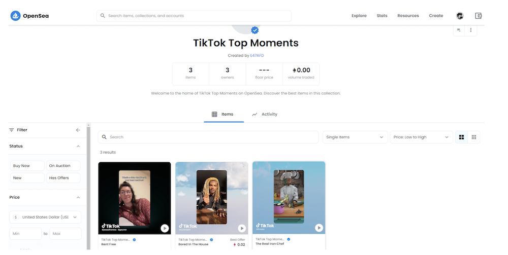 TikTok Moments