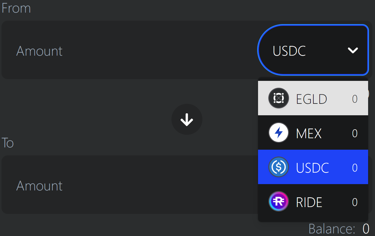 maiar decentralised exchange swap