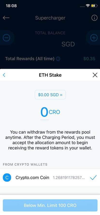 Crypto.com supercharger