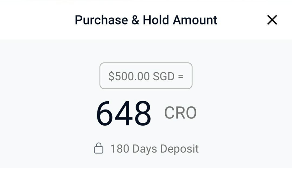 Staking CRO