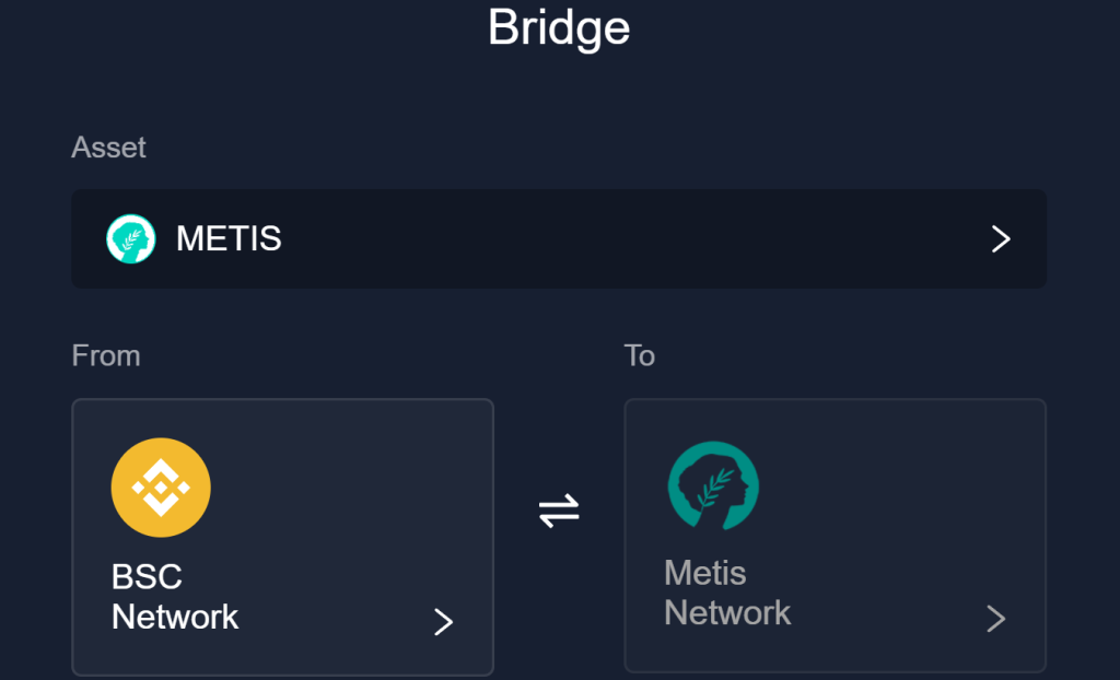 Cross chain bridge