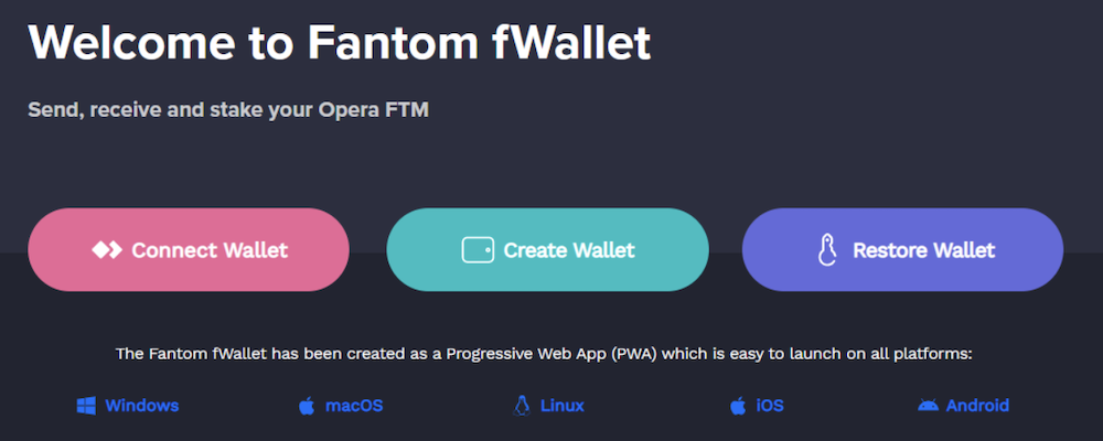 Fantom fWallet