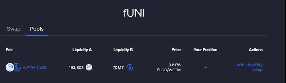 Fantom fWallet