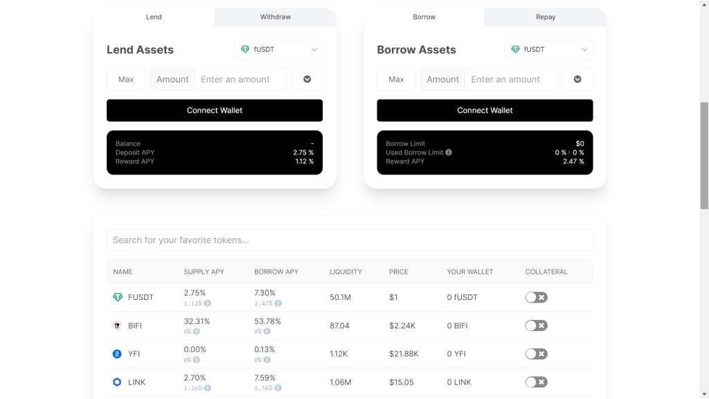 Scream Protocol Lending Rates