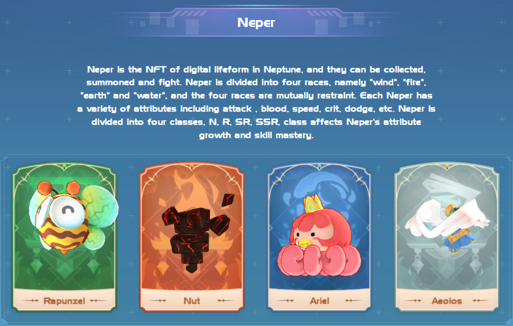 neptune neper nft