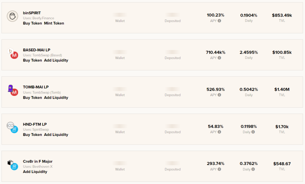 Beefy Finance Yield Optimizer