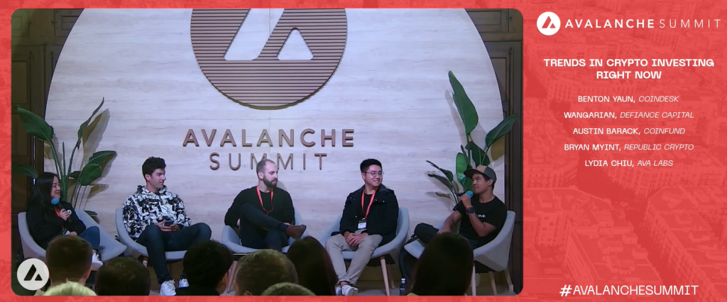 Avalanche Summit: Trends In Crypto Investing And What It Takes For The Next Bull Run To Happen