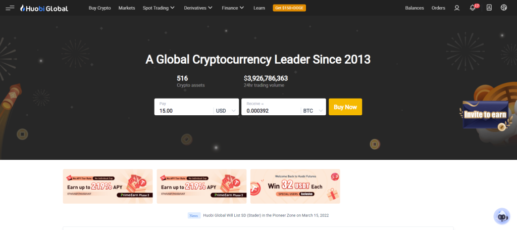 Transfer from Huobi to Kucoin
