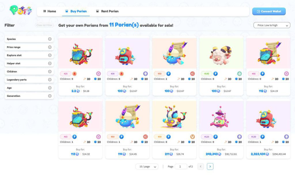 The Next Axie Infinity? Poriverse Is The First NFT Game With A DAO-Oriented Lending Protocol