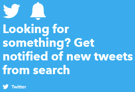 IFTTT tweet notification