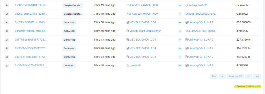 Etherscan Whale Wallet