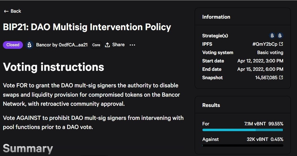 The Ugly Side Of DeFi; The Bancor & Solend Controversy Explained