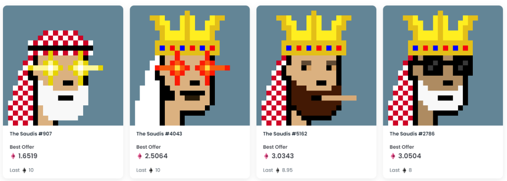 Saudis NFT Surges Past BAYC, Continues Goblintown Free-to-Mint Legacy
