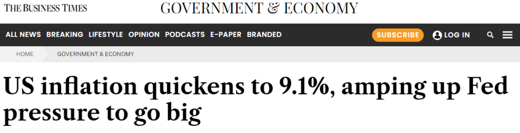 Inflation Rises To 9.1%, Making Sense Of How It Affects The Crypto Market