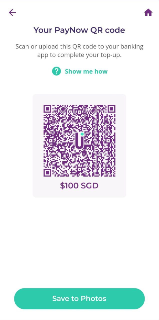 PayNow QR code
