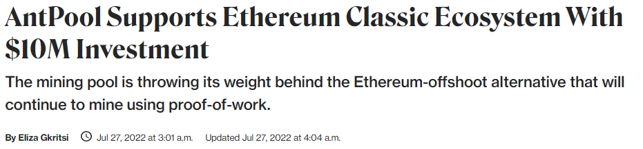 What Is Ethereum Classic? Why We Should Look At It Before The Merge