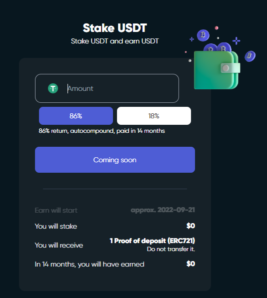 Earn 86% On Your USDT With DeFiGa, It's Probably A Rug Tho