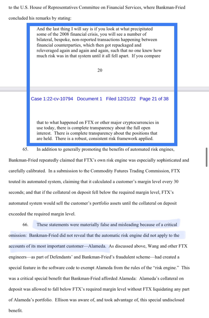 10 Key Takeaways Of Caroline And Gary Ratting On SBF To The FEDs