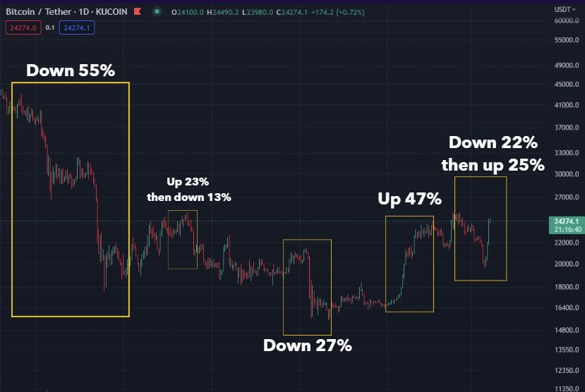 From Panic To Profits: How A Bank Run Sparked A Crypto Market Rally