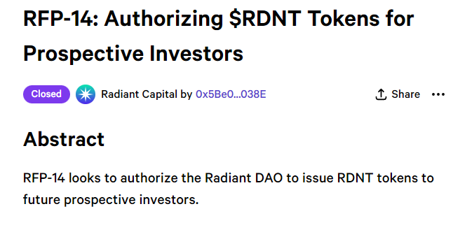A Bear Market Unicorn? Here's All You Need To Know About Radiant Capital ($RDNT)